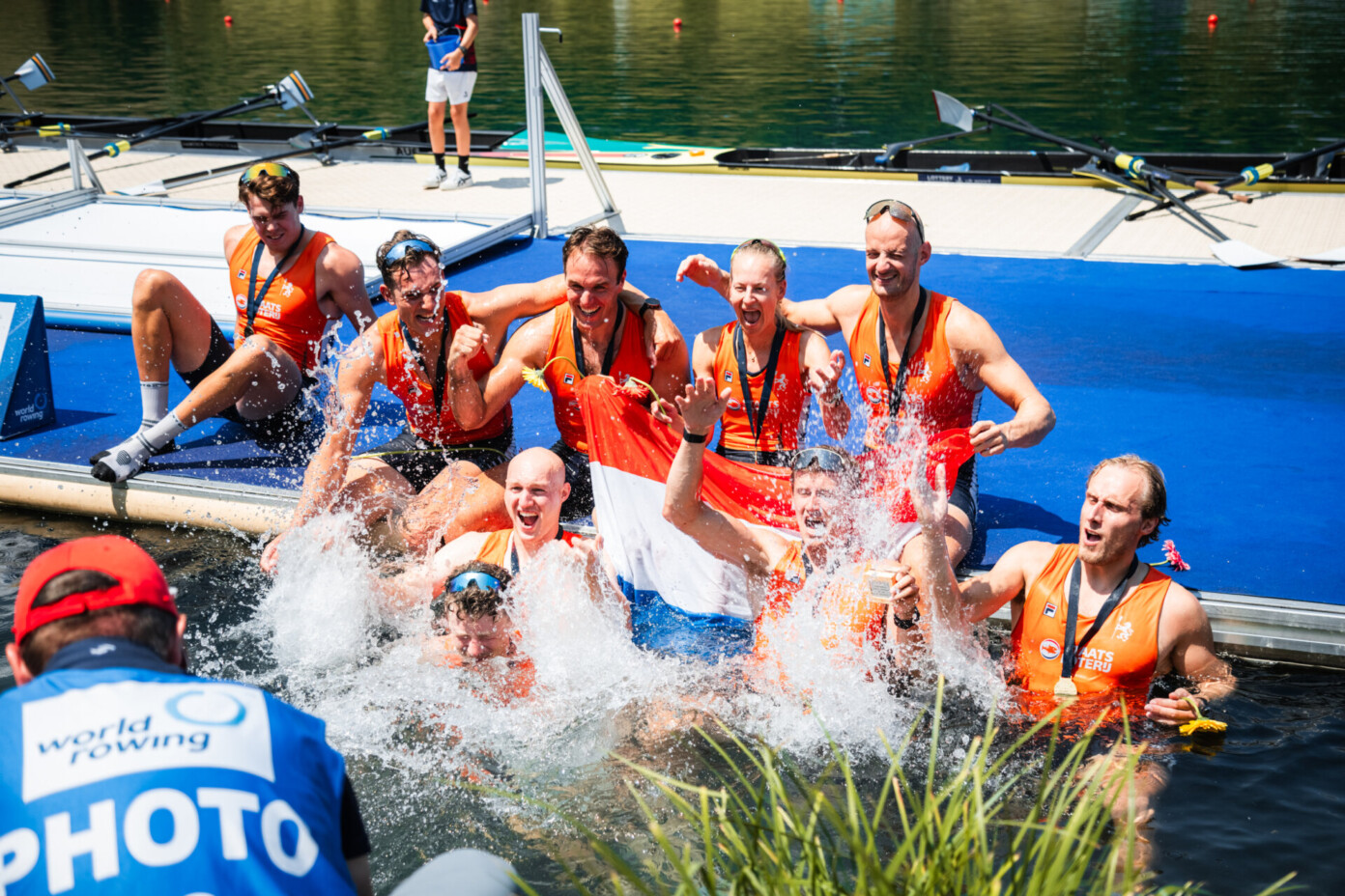 TeamNL Roeien sluit wereldbeker Luzern af met twee keer goud