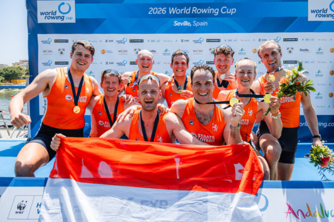 TeamNL Roeien komt in WK-vorm met acht medailles bij eerste World Cup van 2026