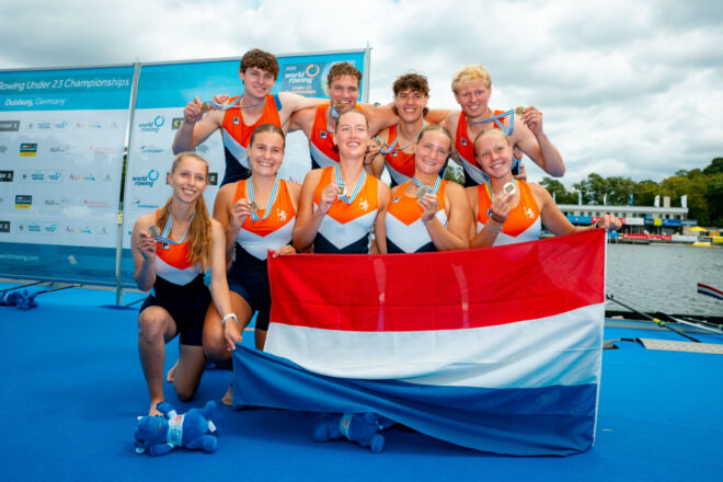 Nederland sluit WK U23 en Coupe de la Jeunesse af met drie podiumplaatsen