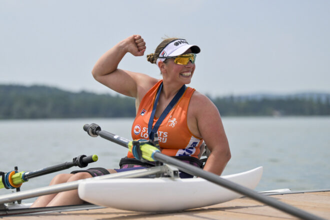 Tweemaal zilver voor Nederland op EK Roeien in Varese
