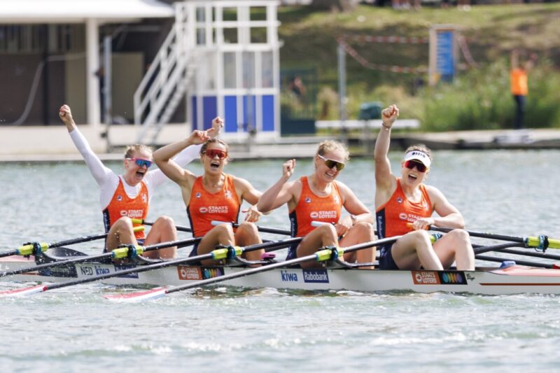 Wereldtitel Vrouwen Dubbelvier, zilver en brons voor Vier-zonders